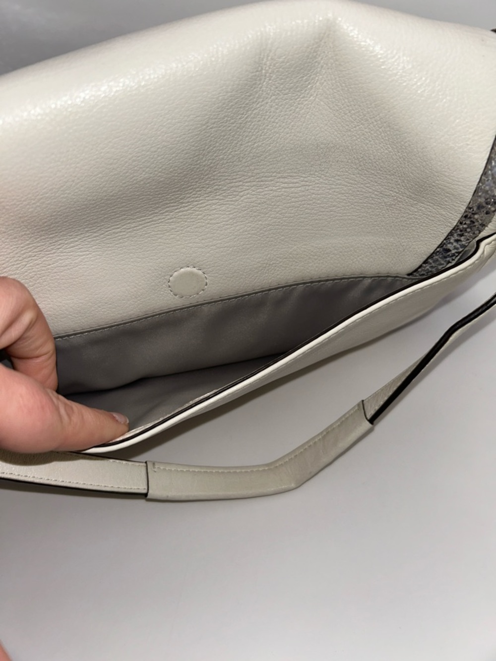 Coach Taylor Mixed Exotic Flap Shoulder Bag - Picture 6 of 12